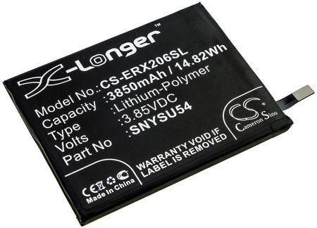 Cameron Sino Sony Xperia 5 II 5G SNYSU54 3850mAh 14.82Wh Li-Polymer 3.85V (CSERX206SL)
