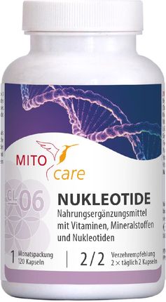 Mitocare Nukleotide Nukleotydy 120 Kaps