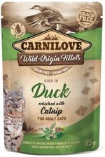Carnilove Cat Pouch Duck Catnip 6X85G
