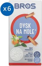 Zdjęcie Bros Zestaw Dyski Na Mole Pomrańczowe - 6 Sztuk - Nowe Brzesko