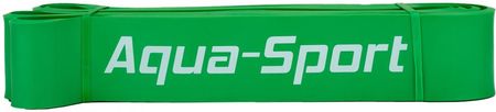 Aqua-Sport Guma Taśma Do Ćwiczeń Oporowe Podciągania Superband Green Opór Gumy: 22 57Kg Szerokość 45Mm (AS2080)