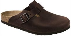 Zdjęcie Birkenstock Boston Clogs Nubuck Leather Regular, brązowy EU 38 (Regular) 2021 Slippersy - Stepnica