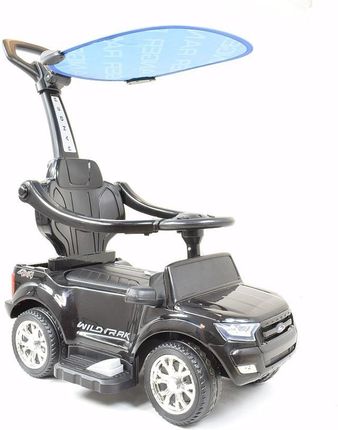 Super-Toys Ford Ranger Jeżdzik Pchacz Karmidełko Pojazd Na Akumulator Koła Eva Miękkie Siedzenie/Dkp01 Czarny