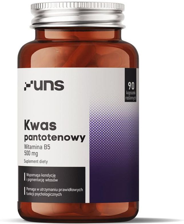 Uns Kwas Pantotenowy Witamina B5 500mg 90kaps Opinie I Ceny Na Ceneopl 6443