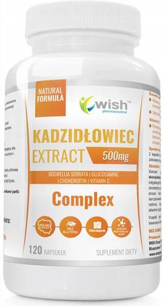 Wish Kadzidłowiec Extract Complex 500Mg 120Caps