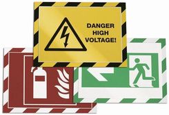 Zdjęcie Durable Duraframe Security A4 Dwukolorowa, Samoprzylepna Ramka Magnetyczna 2szt. Biały/Czerwony - Bytom