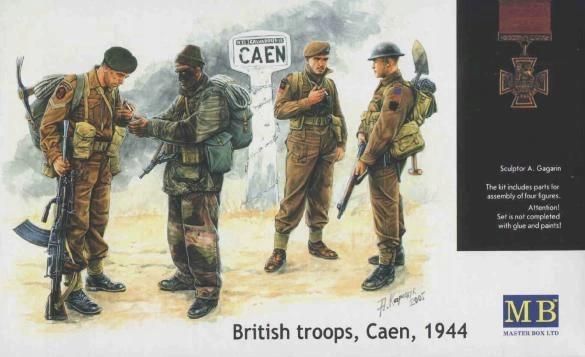 Masterbox Master Box 3512 British Troops Caen 1944 - Ceny i opinie ...