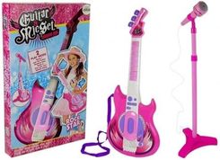 Gitara Z Mikrofonem Gwiazda Rocka Dźwięk - zdjęcie 1