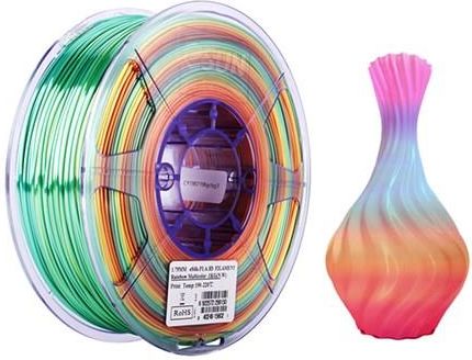 eSun eSilk-PLA Filament Tęczowy Multicolor 1.75mm