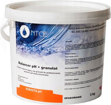 Ntce Ph Plus Balancer Granulat 3Kg Nphplb3