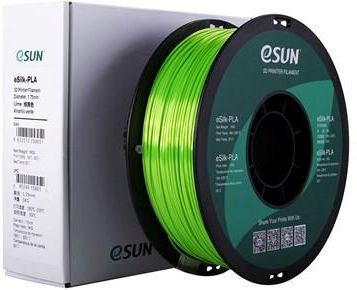 eSun eSilk-PLA Filament Limonkowy 1.75mm