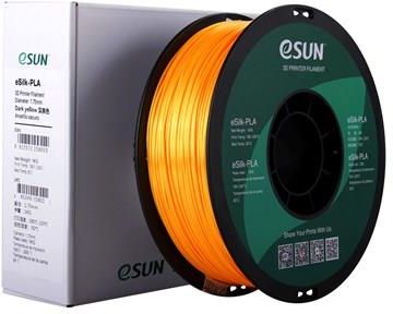 eSun eSilk-PLA Filament Ciemny Żółty 1.75mm