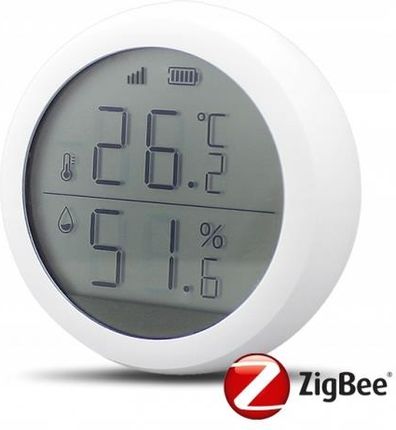 Czujnik temperatury i wilgotności ZigBee LCD TUYA