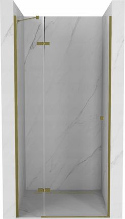 Mexen Roma 120cm Transparent Złote 854-120-000-50-00