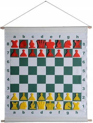Sunrise Chess & Games Szachy Demonstracyjne Zwijane - Magnetyczne