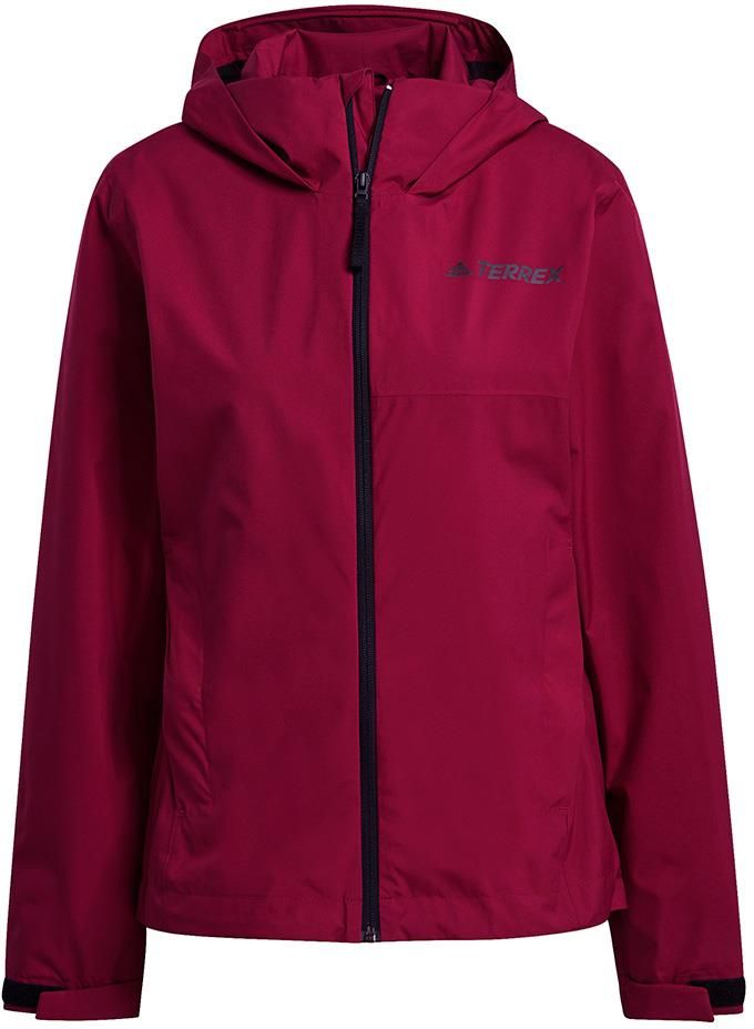 Kurtka damska adidas Terrex Rain RDY ciemnoróżowa GI7130 Ceny i