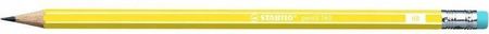 Ołówek STABILO 160 z gumkną HB - żółty Schwan Stabilo
