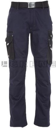 Spodnie robocze, XS, niebieski/czarny Original Kramp