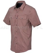 Koszula Covert Concealed Carry Short Sleeve - Helikon-Tex - Dirt Red Checkered (KO-CCS-CB-C5)
