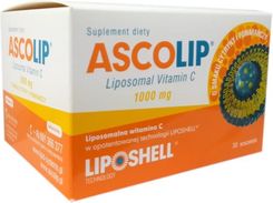 Zdjęcie Genexo Ascolip Liposomal Vitamin C smak cytryny 30 sasz. - Ełk