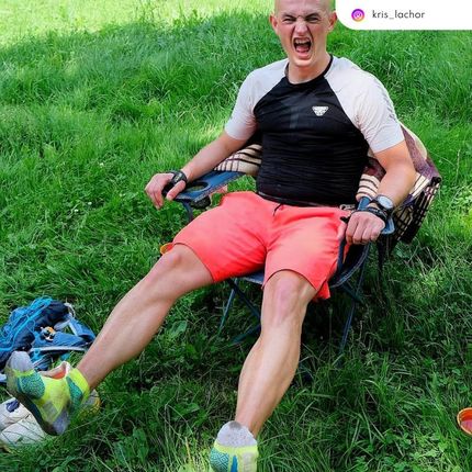 Todo Skarpety Biegowe Running Raid Oddychające, Płaskie Szwy, Zielone - zdjęcie 5