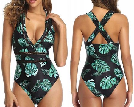 Bikini Magnolia M 584 10 Czarno Zolty 44 Xxl Ceny I Opinie Ceneo Pl