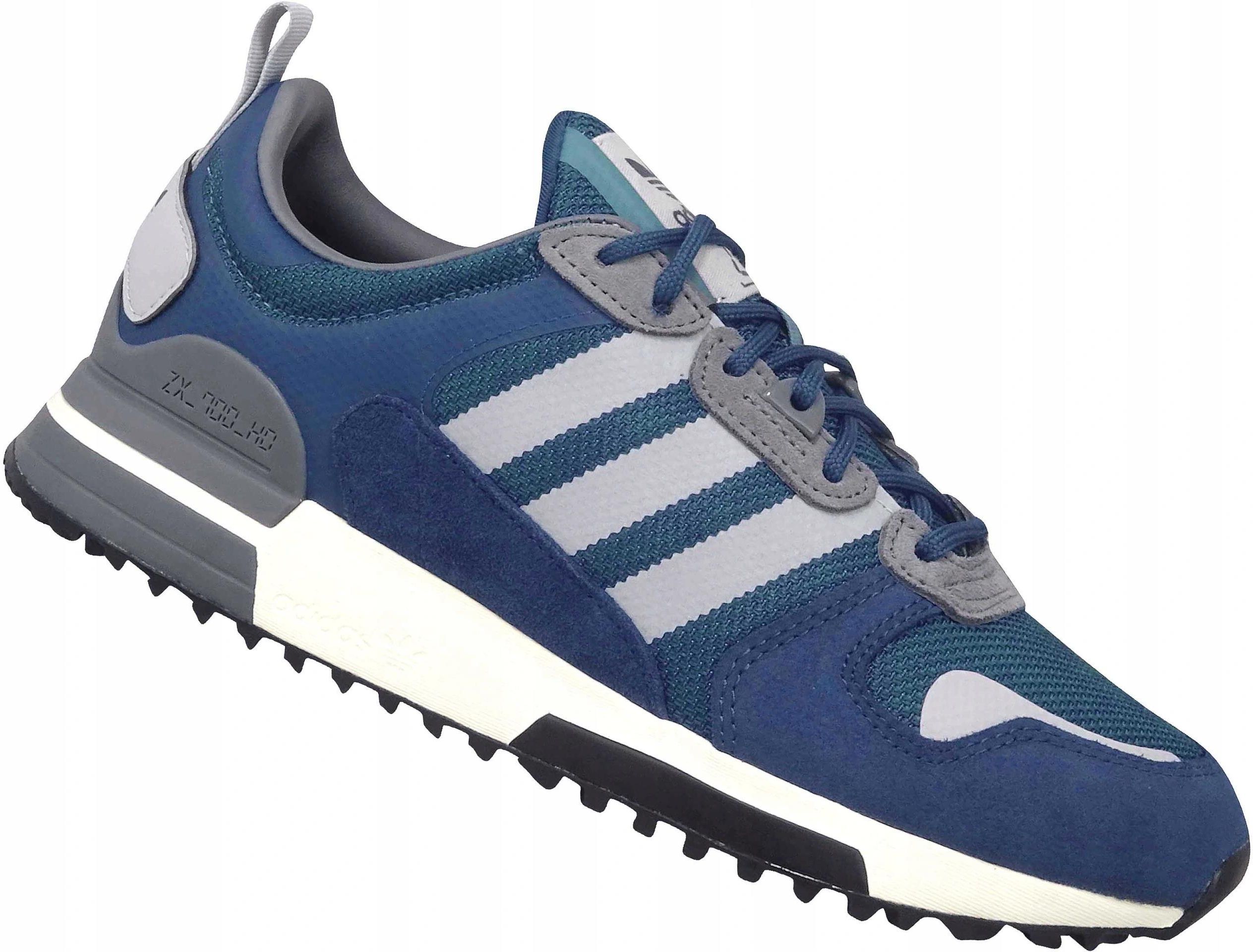 靴 Green17 Adidas adidas ZX 700 H01850 BUTY MĘSKIE ORIGINALS GRANAT