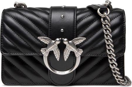 Torebka PINKO Love Mini Icon V Quilt 1P22FF Y74K Black Z99 Ceny i  opinie