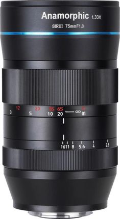 Sirui Anamorphic Lens 1,33x 75mm f/1.8 Canon EF-M