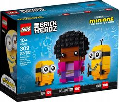 LEGO BrickHeadz 40421 Belle Bottom, Kevin i Bob