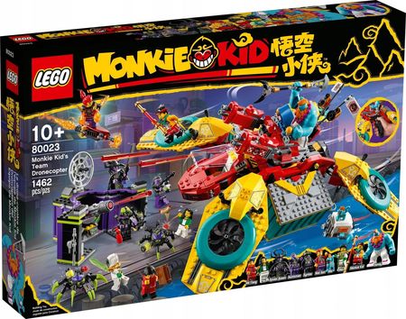LEGO Monkie Kid 80023 Dronkopter ekipy Monkie Kida