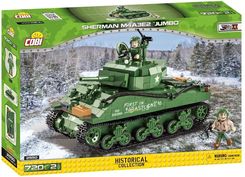 Zdjęcie COBI Historical Collection WWII Sherman M4A3E2 Jumbo (COBI-2550) - Płock