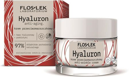 Krem Floslek Hyaluron przeciwzmarszczkowy na dzień 50ml - zdjęcie 2