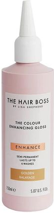The Hair Boss Colour Enhance Gloss Golden Balayage Rozświetlacz podkreślający ciepły odcień włosów 150 ml