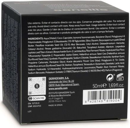 Krem Sensilis UPGRADE ujędrniający i korygujący zmarszczki na noc 50ml - zdjęcie 5
