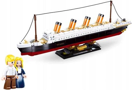 Sluban Klocki Duży Statek Titanic 481El.