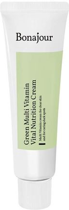 Krem Bonajour Green Multi-Vitamin Vital Nutrition Cream Rozjaśniający z witaminami na dzień i noc 50ml