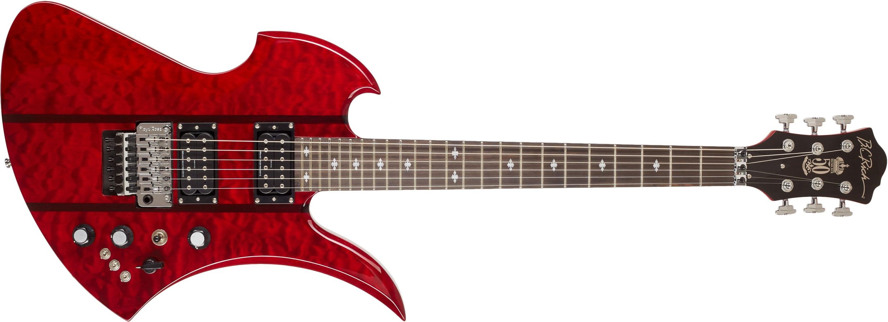 B.C. RICH mockingbird st モッキンバード B.C.Rich Mockingbird Legacy ST with Floyd Rose – Trans Red