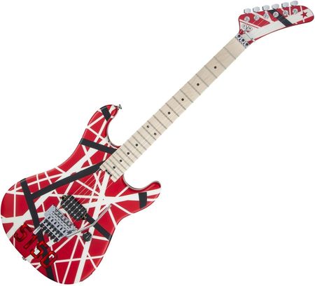 Evh Striped Series 5150 Mn Red Black And White Stripes