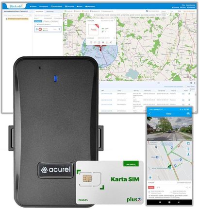 Lokalizator GPS 4G LTE JM-LL01 bateria 10 000mAh + karta Plus + Tracksolid (dożywotni)
