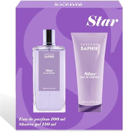 Saphir Women Woda Perfumowana Star Zestaw 100Ml + Żel Pod Prysznic 150Ml