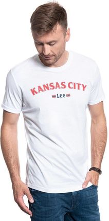 LEE KANSAS TEE BRIGHT WHITE L63AFQLJ