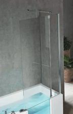 Novellini Iris Comby 2 80X150 Cm Profil Chrom Szkło Przejrzyste (2 Elementy) + Fixe 70 (IRIS2VF8070D1K)