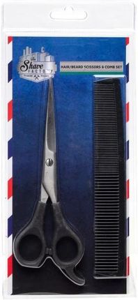 Zestaw Nożyczki Do Włosów I Grzebień Shave Factory