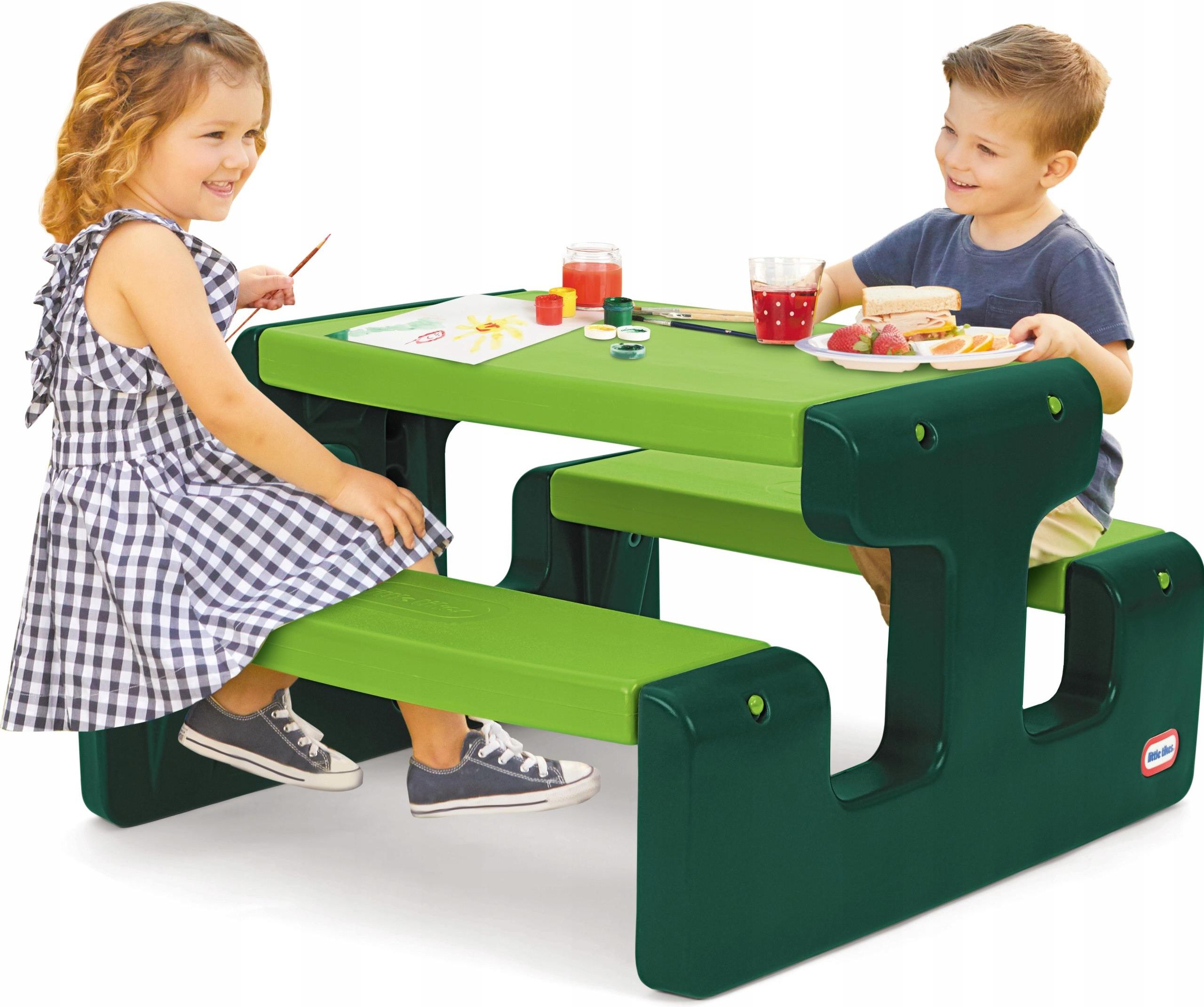 Little Tikes Duży stolik do zabawy Go green 3068491 - zdjęcie 2 Little Tikes Duży stolik do zabawy Go green 3068491