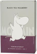 Zdjęcie Teministeriet - Moomin Black Tea Mulberry Herbata 20 Piramidek (30g) - Dynów