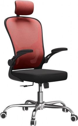 Topeshop Krzesło Biurowe Dory Czerwone