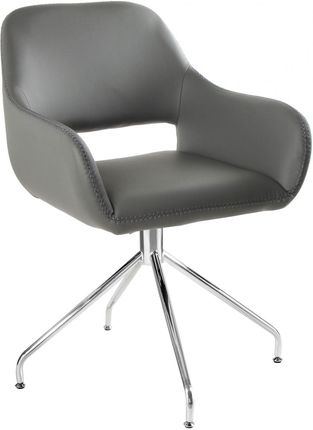 Unique Krzesło Obrotowe Talia Szare