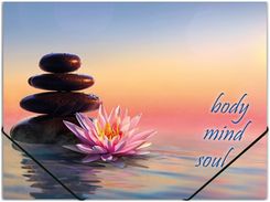 Zdjęcie Teczka Na Gumkę A4 Pp Z Nadrukiem Zen - Czempiń