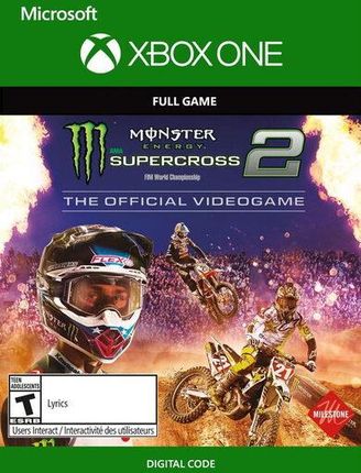 Monster Energy Supercross The Official Videogame 2 (Xbox One Key)
